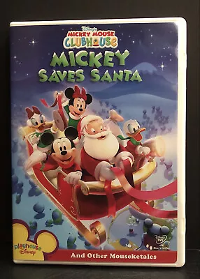 Mickey Mouse Clubhouse - Mickey Saves Santa - DVD - 2006 - Used • $4