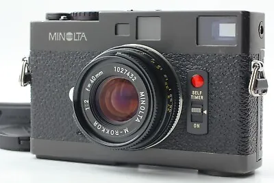 [NEAR MINT W/ Strap] Minolta CLE Rangefinder Camera M-Rokkor 40mm F2 From JAPAN • $1149.99