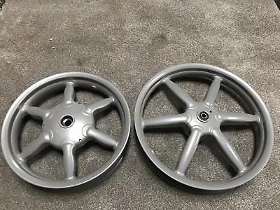 $228.69 • Buy Italjet Torpedo 50cc / 125cc / 150cc Front & Rear Wheels Silver New 1996-2003
