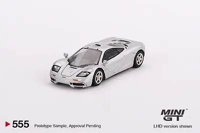 Mini GT McLaren F1 Magnesium Silver 1/64 Scale • £15.99