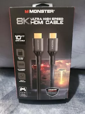 8K Ultra High Speed HDMI Cable 10 Ft • $35