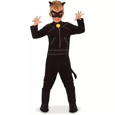 Rubies Cat Noir Miraculous Ladybug Child Unisex Fancy Dress Costume • £22.49