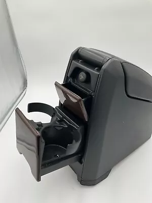 VOLVO XC90 CENTER CONSOLE ARM REST CUP HOLDER STORAGE Black • $239.99