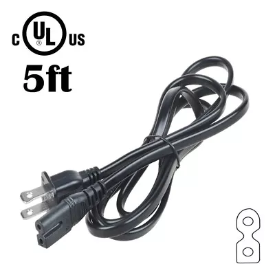 PwrON 5ft UL AC Power Cord For Vizio E-Series & M-Series 37 39 40 42 47 LCD TV • $8.89