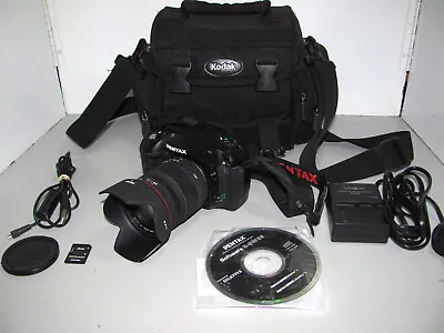 Pentax K10D DSLR Camera Sigma DC 18-200mm Lens In Very Good Condition & Working • $495