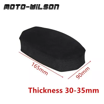 Motorcycle Race Foam Seat Pad Bump Pad Stop Chock Track Self Adhesive 30-35mm • $8.99