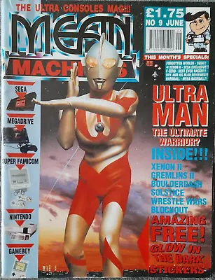 NEAR MINT - Mean Machines Magazine - Issue #9 - June 1991 RARE • £12.99