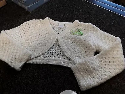 £8 • Buy Sale New Sarah Louise Cream Cardigan Size 3 Years