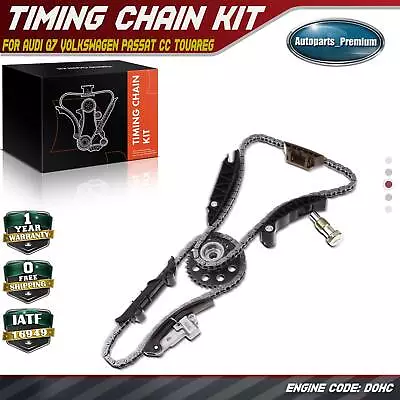 10x Engine Timing Chain Kit For Audi Q7 VW Volkswagen CC Passat Touareg V6 3.6L • $79.99