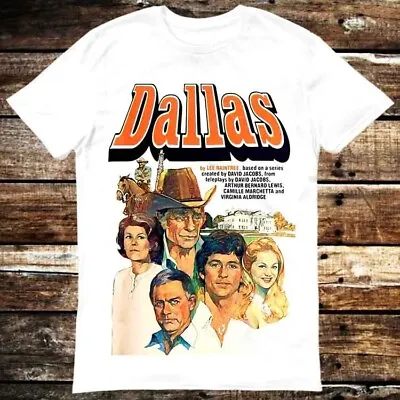 Dallas 80s Classic Tv Series J.R. Series Movie T Shirt 6311 • £6.35