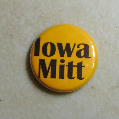 Mitt Romney 2012 Iowa Campaign Pin Button Political • $0.99