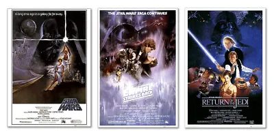 Star Wars: Episode Iv V& Vi - Movie Poster Set (regulars 1) (24  X 36 ) • $24.99