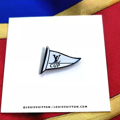 Louis Vuitton America's Cup Pin Badge Brooch Ipad Sailing Yachting Vintage • $43.39