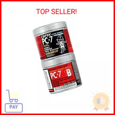 PC Products PC-7 Epoxy Adhesive Paste Two-Part Heavy Duty 1/2lb In Two Cans C • $15.69