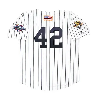 Mariano Rivera 2001 New Yankees World Series Home White Jersey Men's (S-3XL) • $119.99