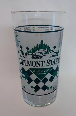 2013 Belmont Stakes Mint Julep Glass 145th Running New York Horse Racing  • $9.99