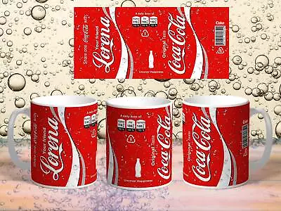 £9.99 • Buy Personalized Classic Coca Cola Mugs Ideal Gift Idea Ceramic Mug