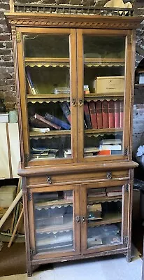 Gillow Bookcase Pre ‘Waring And Gillow’ 1860 To 1900: See Maker’s Stamp. • £1850