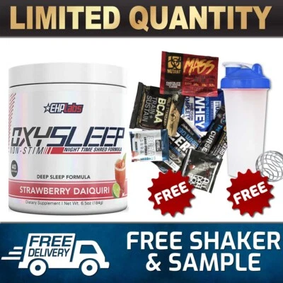 $60.99 • Buy Ehp Labs Oxy Sleep Fat Burning Oxysleep Formula 40srv||oxy Shred Sleep Recovery@