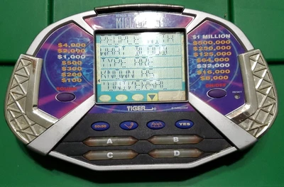 £16.74 • Buy Tiger Electronics Valleycrest Who Wants To Be A Millionaire Portable Game Works!