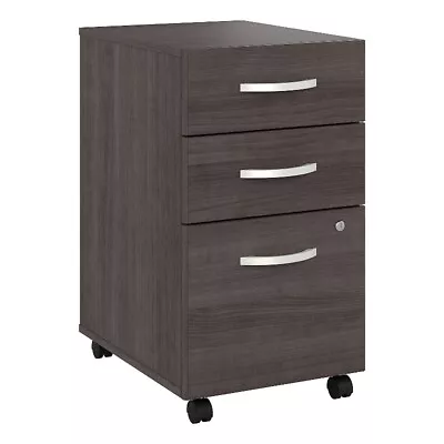 Studio A 3 Drawer Mobile File Cabinet In Storm Gray - Engineered Wood • $302.78