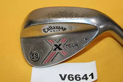 Callaway X Tour Chrome Forged MD 58º Wedge 11º Bounce Steel V6641 • $15.96