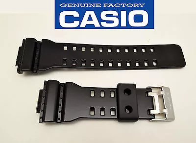 Casio G-8900A-1 GA-110B-1 G-Shock ORIGINAL Watch Band BLACK Shiny Strap Rubber  • $44.95