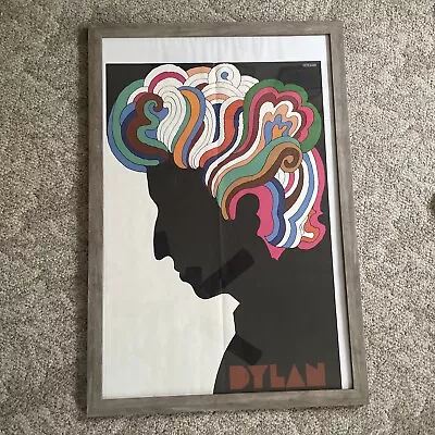 Vintage 1960s Milton Glaser Psychedelic Bob Dylan Greatest Hits Album Poster • $15.99