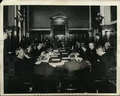 1933 Press Photo 7th Pan American Conference Committee In Montevideo Uruguay • $19.99