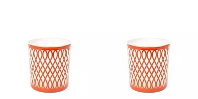 £7.19 • Buy Yankee Candle Votive Holder Terracotta Colour San Remo Design Set Of Two NEW