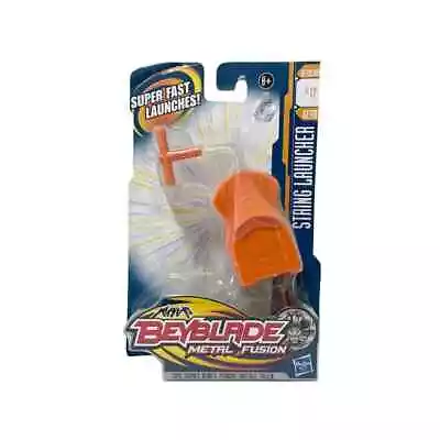 $18.50 • Buy BEYBLADE Metal Fusion Hasbro BB-17 Orange String Launcher RARE Masters Fury 4D