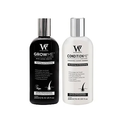 Caffeine Shampoo And Conditioner Set - Biotin Rosemary Niacinamide - UK Made • £25.95