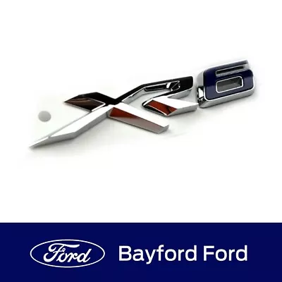 Badge Ford Fgx  Xr6  (blue 6) Bootlid Tailgate Sedan Ute Genuine Ford Part • $39.95