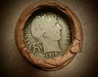 Wheat Small Cent Roll • 1915 Liberty Head Dime & 1889 Indian 1¢• Earlies • P-D-S • $9.95