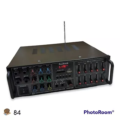 $99.99 • Buy SUNBUCK TAV-MP325BT Digital Stereo Karaoke Power Mixer & Amplifier W/ Bluetooth