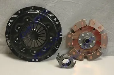 200Mm Clutch Kit Kennedy Stage 2 Pressure Plate 6 Puck Disc And Late Throw Out • $316.78