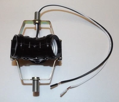 $15.89 • Buy 3 Light Cluster Socket With 12  Wire Leads Light Fixture Lamp New 30177j