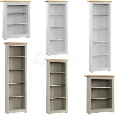 £72.99 • Buy 3 4 5 Tier Wooden Bookcase Shelf Shelving Tall Display Storage Wood Unit Stand