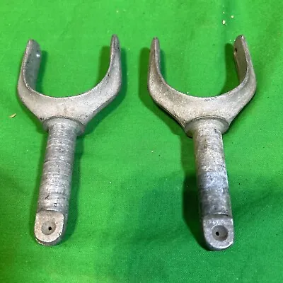 Vintage Aluminum OAR LOCKS ~ RAM HORN ~ ROW BOAT • $19