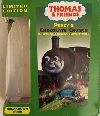 Thomas & Friends Percy's Chocolate Crunch VHS-TESTED-RARE-LIMITED EDITION-NO TOY • $318.82