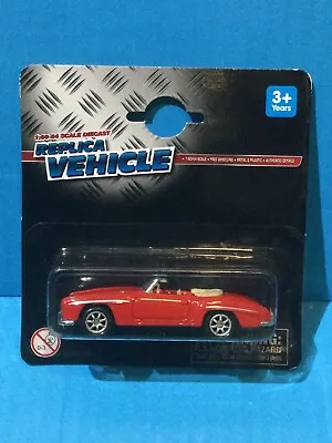 Welly Replica Vehicle 1955 Mercedes-benz 190sl Red Classic German 2door Roadster • $4.97