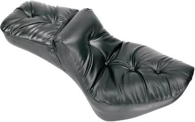 Mustang Extra-Wide Regal Duke 1 Piece 2-Up Pillow Seat For Harley Softail 84-99 • $459