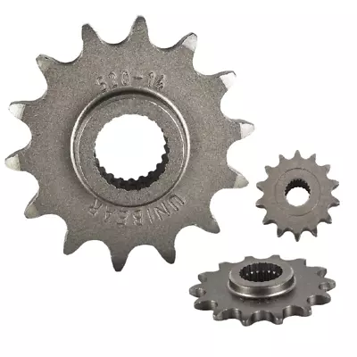 520  Motorcycle Front Sprocket 14 Tooth Perfect For Dirt BikeGo Kart ATV (065) • $10.99
