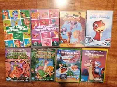 £5 • Buy The Land Before Time Dvd Bundle 15 DVDs In Total - 8 Boxes