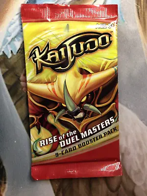 Duel Masters/Kaijudo  Rise Of The Duel Masters  9-Card Sealed Booster Pack X2 • $8.95