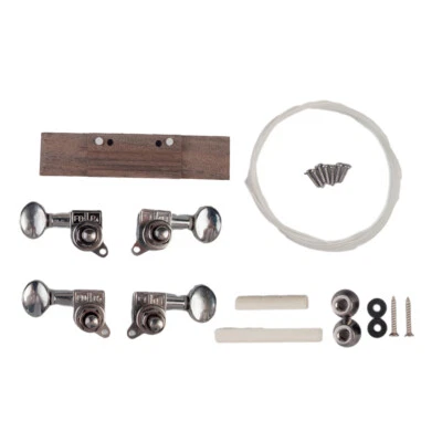 $17.60 • Buy DIY 26in Ukulele Kit 4 String Tenor Ukulele Accessories Gift For Children