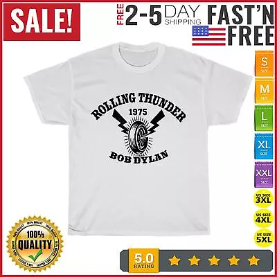 Bob Dylan Rolling Thunder Vintage T Shirt Men Fashion 2023 Women T Shirt Short • $18.99