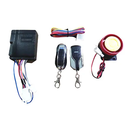 12V Universal Motorcycle Alarm System Anti-theft Security W/Remote Start Control • $20.18