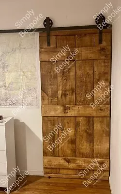 FARMHOUSE RUSTIC LEDGED DOORS - SOLID & CHUNKY 45mm - MADE TO MEASURE • £160