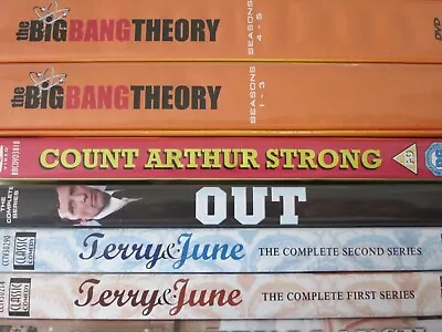 DVD Bundle Big Bang Out Terry & June Count Arthur Strong Out Only When I Laugh • £12